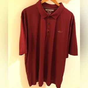 Greg Norman Maroon Polo Shirt
